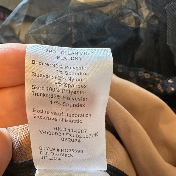 Revolution Gorgeous Black Tutu Costume - Picture 5 of 8